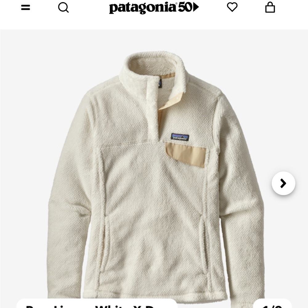 Patagonia fleece pullover